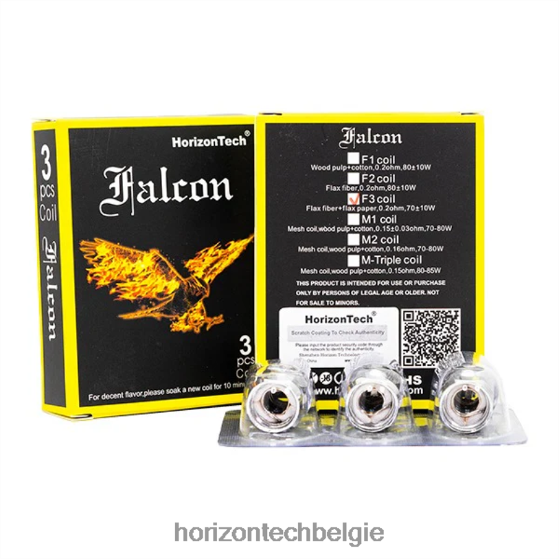 Horizontech België - HorizonTech Falcon spoelen (3-pack) 2684P161 f3 spoel 0,2ohm