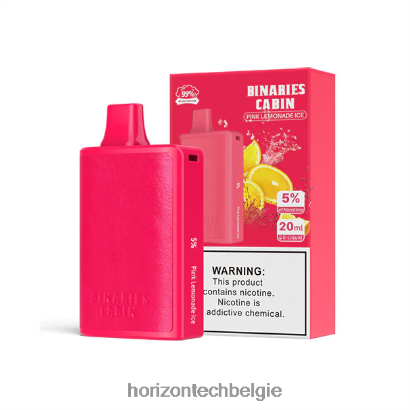 roze limonade-ijs